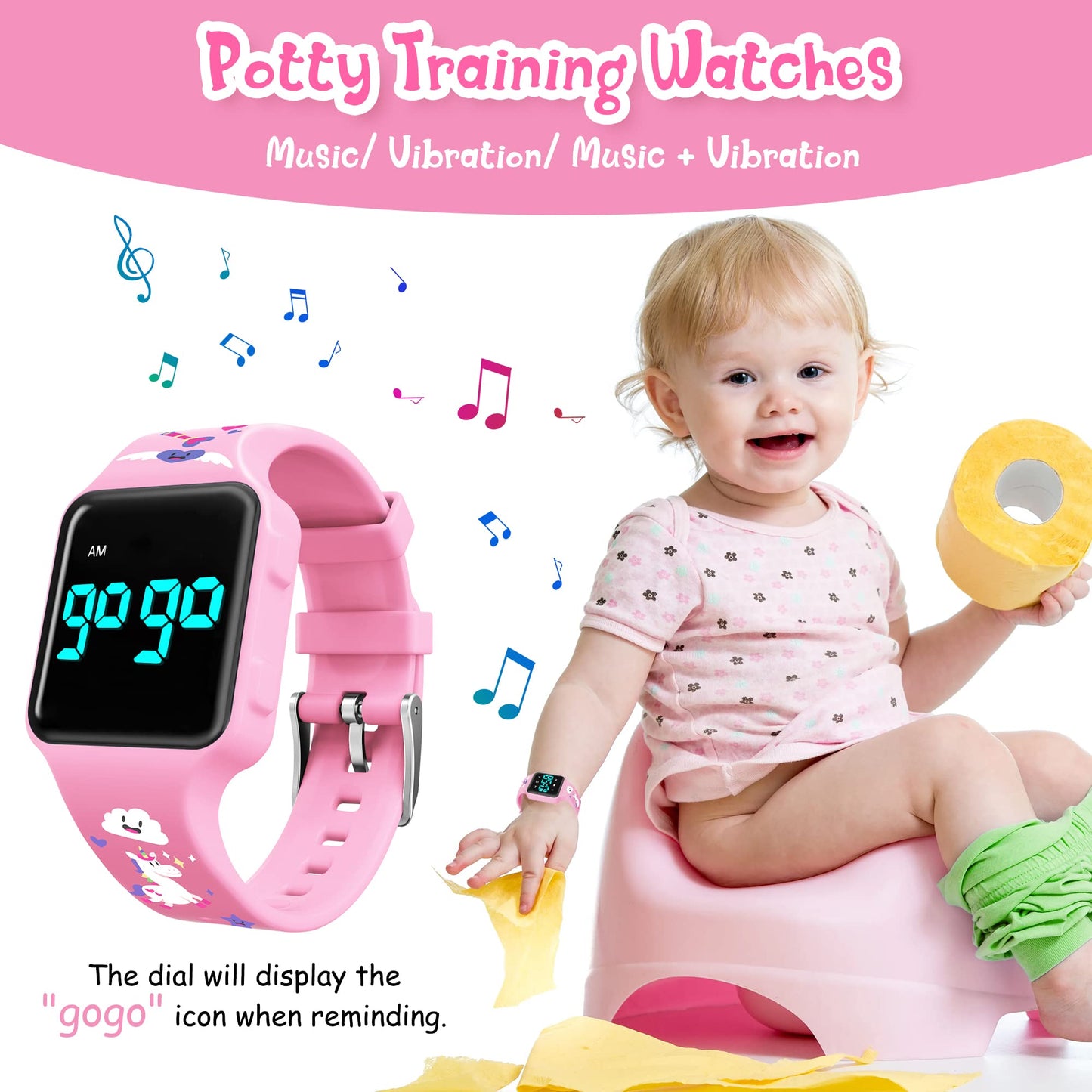 Kids Potty Training Watch